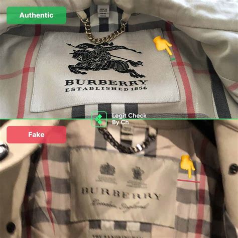 how to tell if a burberry is real or fake|authenticate burberry item.